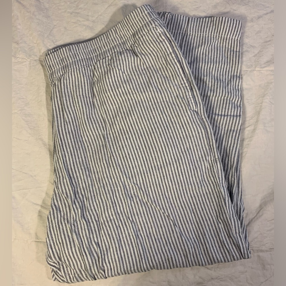 Old Navy - Striped Linen Pants - XL